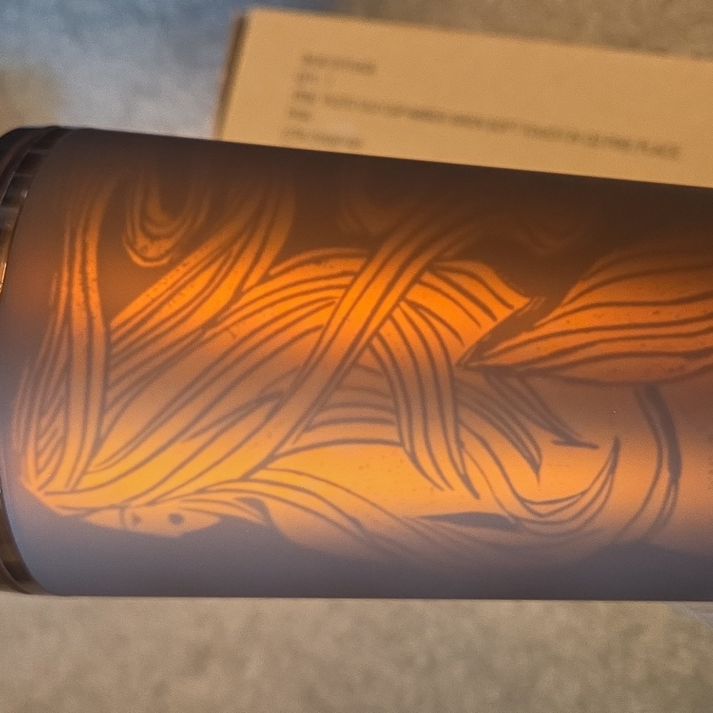 Starbucks Brown Tumbler with Straw 24oz - Picture 4 of 6